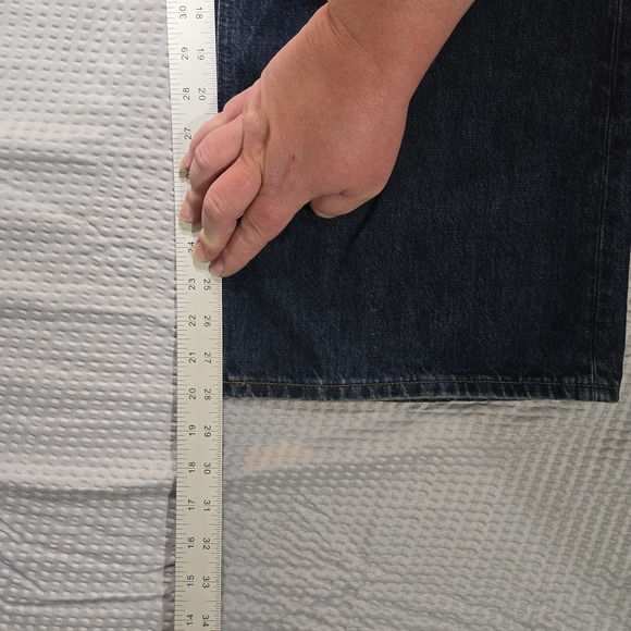 J. Crew Dark Blue Flare & Wide Leg Jeans - Picture 14 of 16